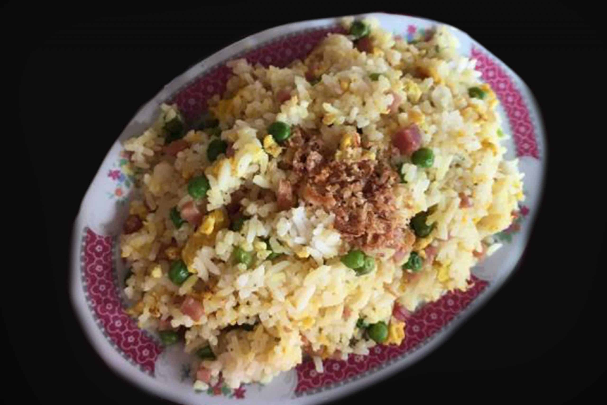 Riz cantonnais au restaurant Tan lap