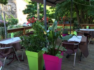 Aperçu de la terrasse du restaurant Tan Lap